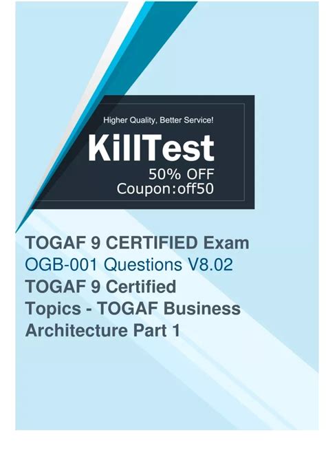 OGB-001 PDF Testsoftware