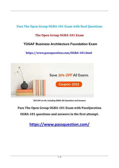 OGBA-101 Musterprüfungsfragen