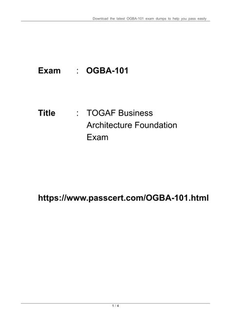 OGBA-101 PDF
