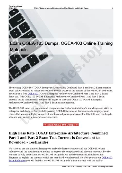 OGEA-103 Übungsmaterialien
