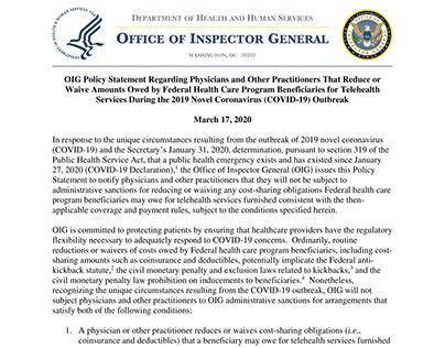 OIG Policy Statement 4.3