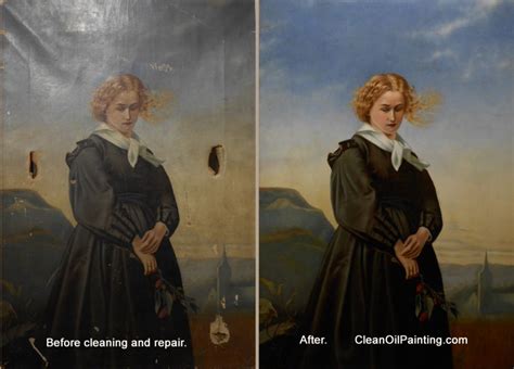 Oil Painting Restoration and Cleaning - Mark Lawson Antiques - muktibox.com