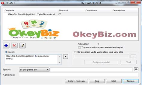 OKEY PROGRAMI . 