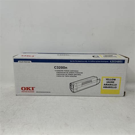 OKI C3200n Image drum with toner cartridge Yellow eBay