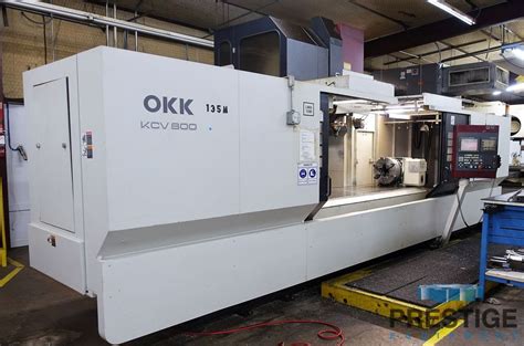 OKK KCV800 Vertical Machining Centers - MachineTools.com