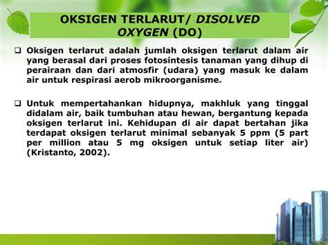 Oksigen terlarut - Wikipedia bahasa Indonesia, ensiklopedia bebas - raincitystudios.com