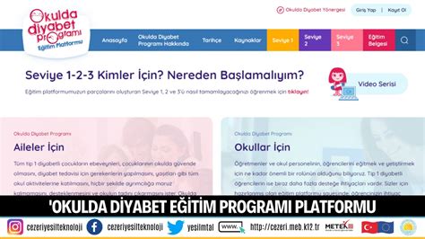 OKULDA DİYABET PROGRAMI .