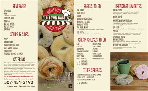 OLD TOWN BAGELS, Owatonna - Restaurantbeoordelingen