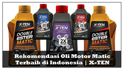 Oli Motor Matic Harga Terbaru & Terlengkap Maret 2026 - wintechmobiles.com