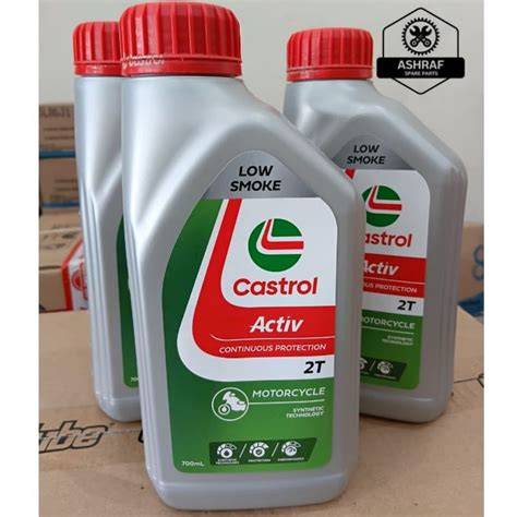 Oli Samping Castrol Activ Low Smoke 2T 0.7L asli original castrol ... - raincitystudios.com