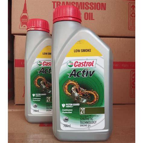 Oli Samping Castrol Active Low Smoke 2T - raincitystudios.com