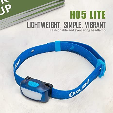 OLIGHT H05 LITE Head Torch, 5 Modes 45 Lumens Lightweight …