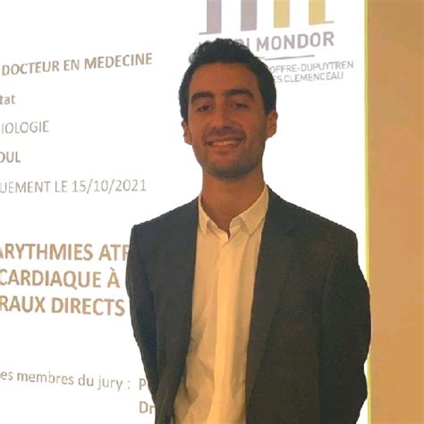 OLIVIER TOUBOUL - Docteur Junior en Rythmologie - LinkedIn