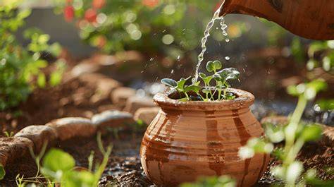 Ollas: Ancient Wisdom for Efficient Irrigation - Plants - raincitystudios.com