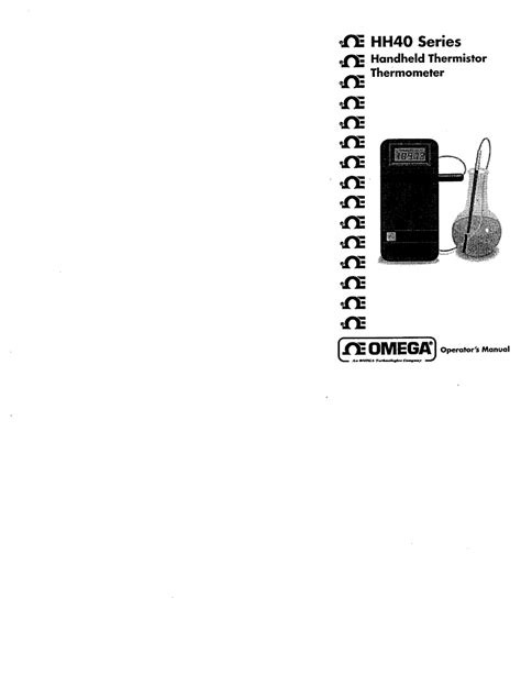 OMEGA HH370 USER MANUAL Pdf Download ManualsLib