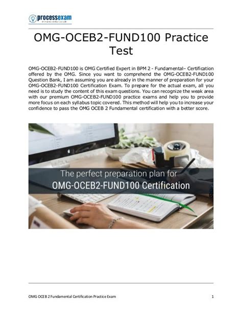 OMG-OCEB2-FUND100 PDF Testsoftware