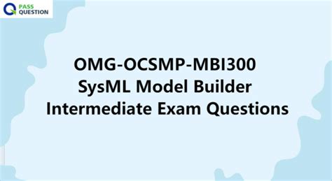 OMG-OCSMP-MBI300 Deutsche Prüfungsfragen