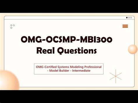 OMG-OCSMP-MBI300 Vorbereitungsfragen