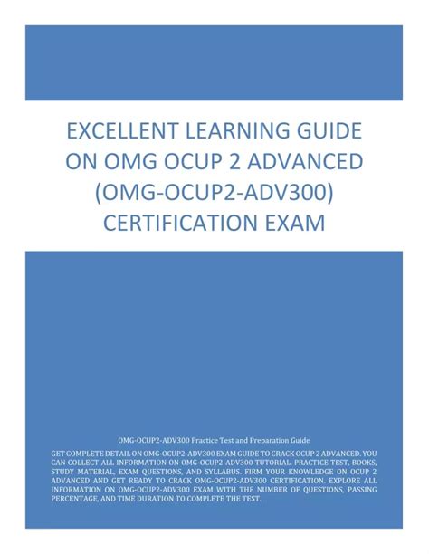 OMG-OCUP2-FOUND100 PDF