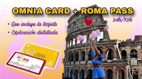 OMNIA CARD + ROMA PASS YouTube. 