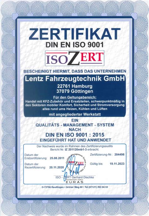 OMS-435 Zertifizierung