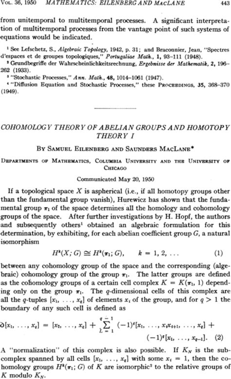 ON THE HOMOLOGY THEORY OF ABELIAN GROUPS