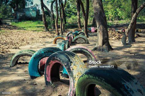 On Tire Wastes in Playgrounds - Informed - raincitystudios.com