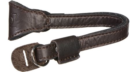 ONA The Kyoto Leather Wrist Strap - Dark Truffle ONA5-062LDB