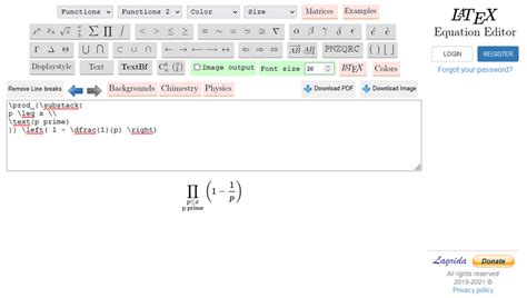 Online LaTeX Equation Editor - create, integrate, download - wintechmobiles.com