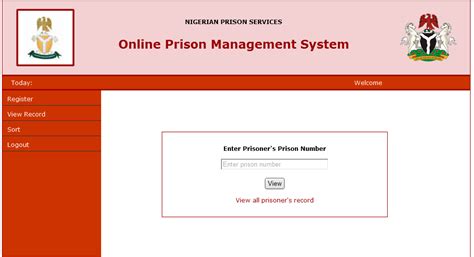 ONLINE PRISON MANAGEMENT SYSTEM PHP SOURCE CODE Academic Project