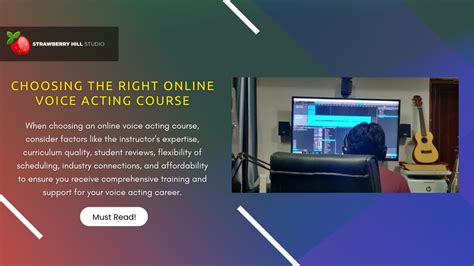 Online Voice Acting Course - Rolonda's Voice Acting … - muktibox.com