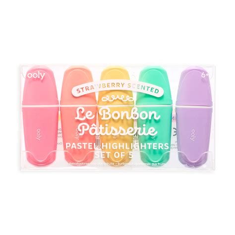 OOLY, Le BonBon Patisserie, Scented Pastel Highlighters, …