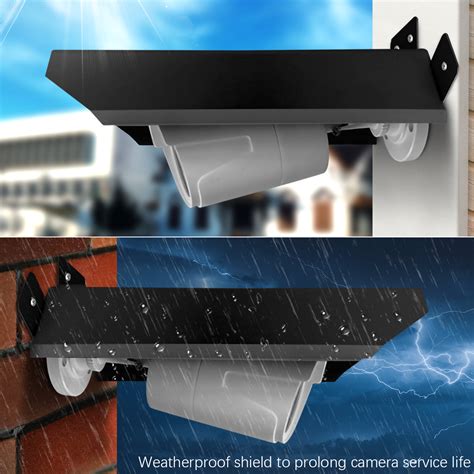 OOSSXX Universal Security Camera Sun Rain Cover Shield