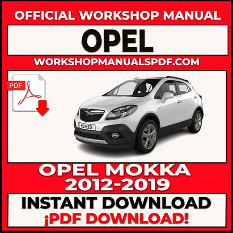 OPEL MOKKA (2024-2024) Service Manual - ENGLISH - eBay