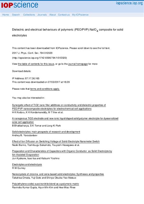 Open Access proceedings Journal of Physics: Conference series - PNB - raincitystudios.com