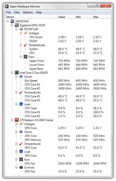 Open Hardware Monitor - coolestguyplanet.net