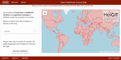 Open Healthcare Access Map Update and HDX - HeiGIT - wintechmobiles.com