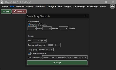 OPENBULLET PROXY CHECKER • Situs Toto Togel Slot 4D Terpercaya Resmi