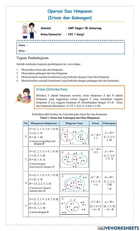 Operasi Himpunan: Irisan dan Gabungan | PDF - Scribd - wintechmobiles.com