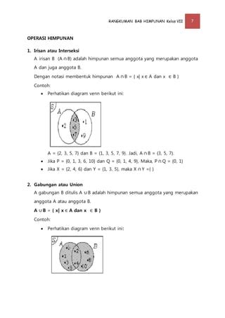 Operasi Himpunan untuk Siswa Kelas VII | PDF - Scribd - wintechmobiles.com