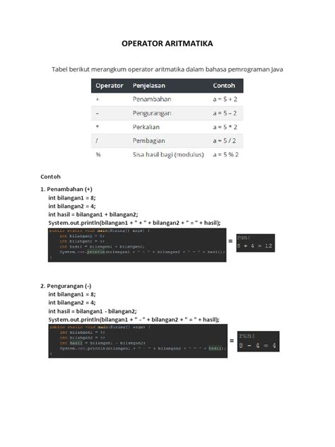 Operator Aritmatika - CODEPOLITAN - wintechmobiles.com