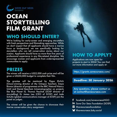 Opportunities for Grants in Marine Conservation - raincitystudios.com