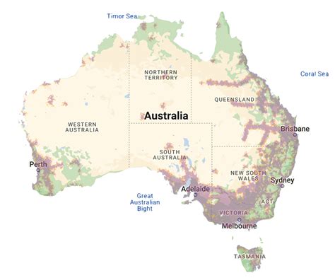 Optus Mobile Network Coverage Map | Optus Enterprise - wintechmobiles.com