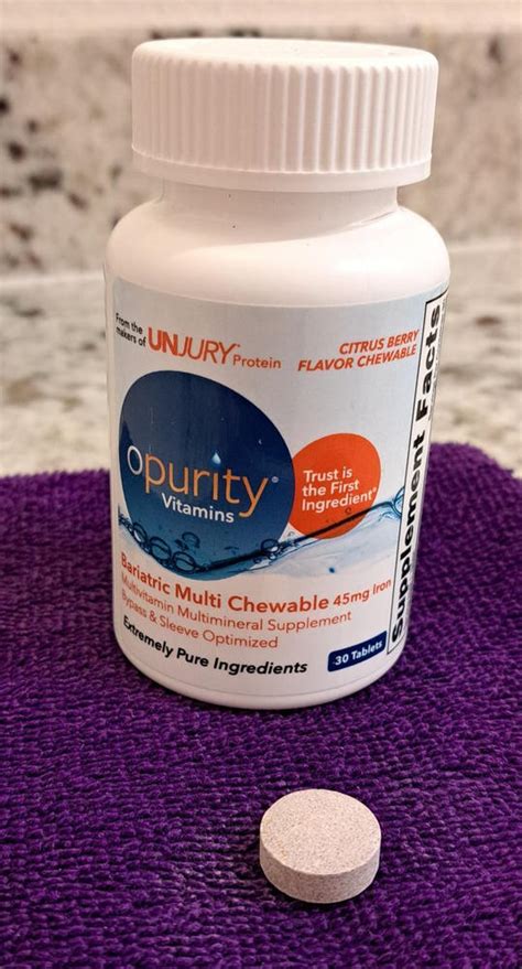 OPURITY® Bariatric Multivitamin With Iron Supplements …