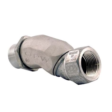 OPW 45-5075 M x F Two Plane Hose Swivel, 1" x 1"