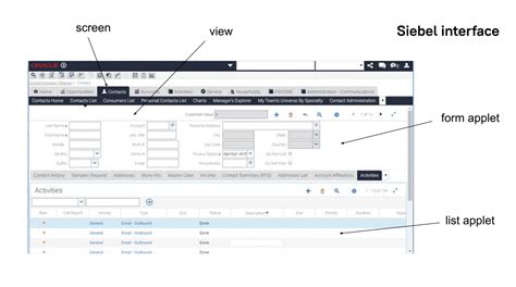 ORACLE SIEBEL SALES