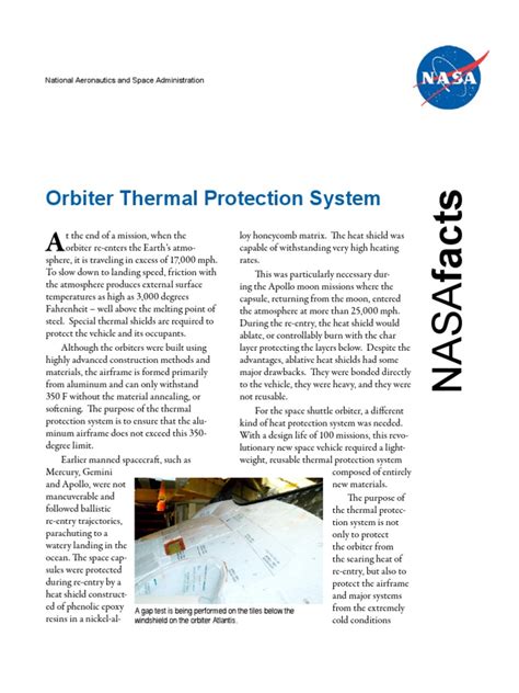 Orbiter Thermal Protection System - wintechmobiles.com