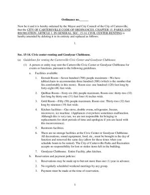 ORDINANCE NO: 11- 654 BE IT ORDAINED ARTICLE I. IN GENERAL …