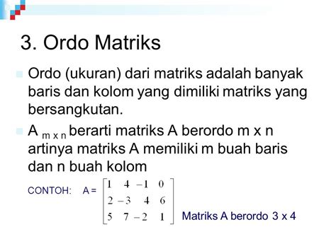 Ordo Matriks | Open CourseWare Telkom University - wintechmobiles.com