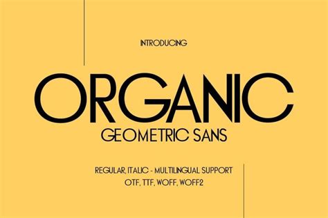 Organic Fonts | MyFonts - muktibox.com